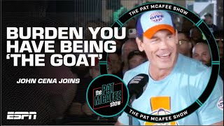 John Cena instigates SPECULATION + the GOAT & chasing the dragon?! 🍿 | The Pat McAfee Show