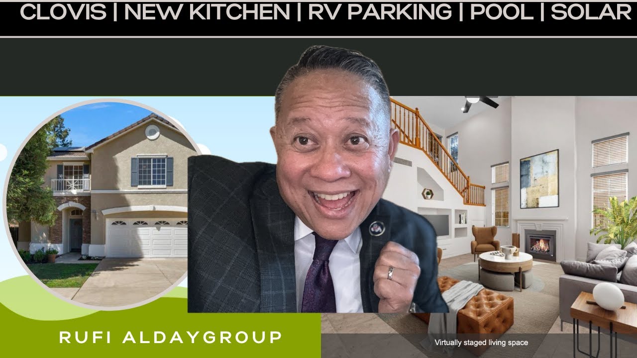 Moving to Clovis ? New Kitchen | New Owners Suite Bathroom | RV Parking | Pool | Solar