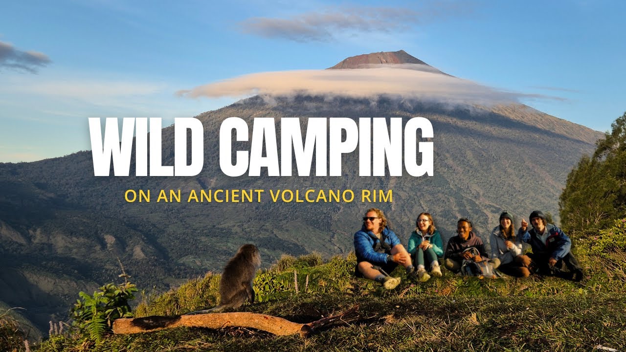 Wild Camping on an Ancient Volcano Rim | Pergasingan Hill