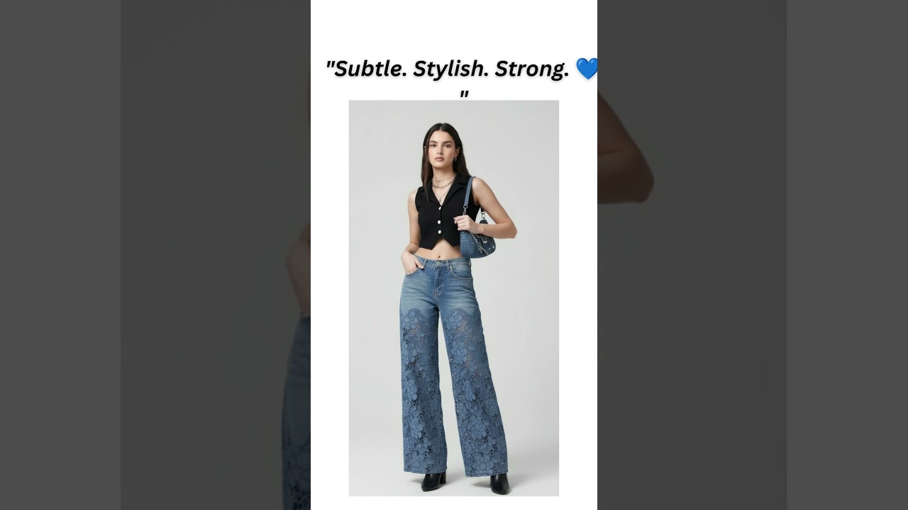 Modern look, timeless denim feels