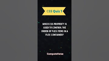 CSS QUIZ 1...!! #shorts #css