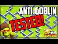 TESTED: Anti-Sneaky Goblin Base in Clash of Clans! #94