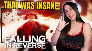 THAT WAS INSANE!! | REACTION | Falling In Reverse - "Ronald"