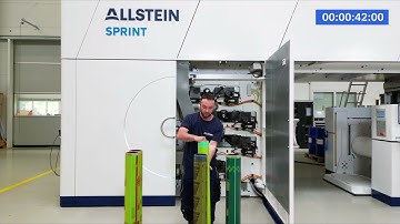 Allstein SPRINT: Game-Changing 2.5 Minute Changeover in Flexo Printing