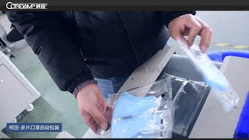 Automatic N95/N90 mask packaging machine