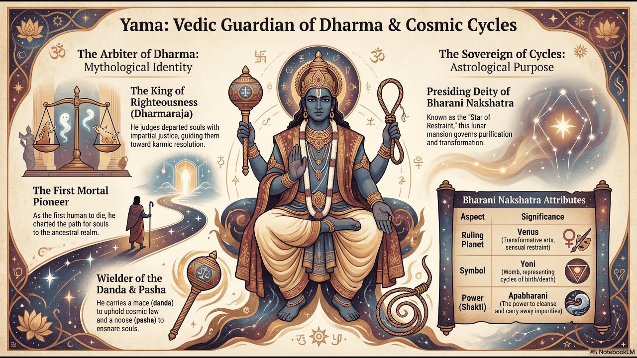 || ⚖️ Yama in Vedic Astrology -The Hidden Science of Karma, Death & Justice || 