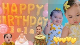 ISLA’s Birthday Celebration  || 1st Birthday || simply rhaze’ Baby || rhazevlogs