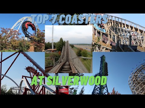 Top 7 Coasters at Silverwood Theme Park | 2021