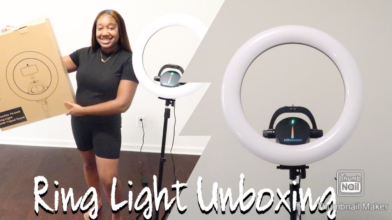 UNBOXING RING LIGHT AMAZON REVIEW VLOGMAS DAY 11 YouTube