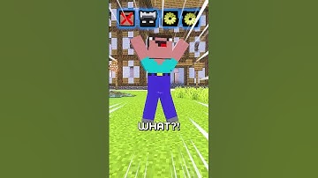 MINECRAFT LOGIC 🤔 PART 5 ⛏️ #shorts