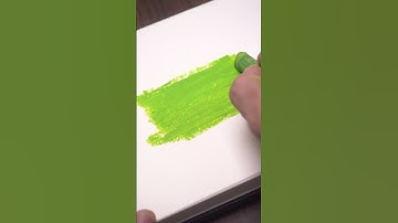 MẸO VẼ CỎ BẰNG SÁP DẦU #shorts