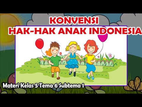 Video: Apa tindakan hak-hak sipil untuk anak-anak?