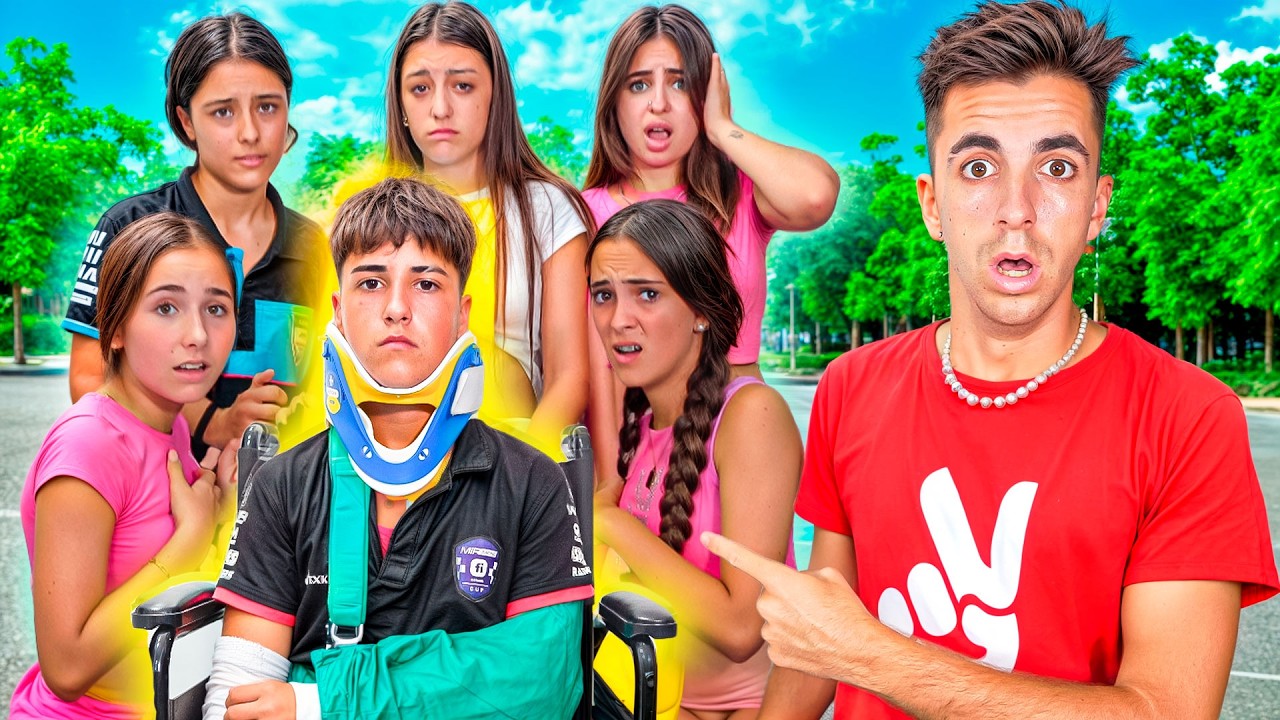 ASÍ VUELVE MI HERMANO DESPUÉS DEL ACCIDENTE…