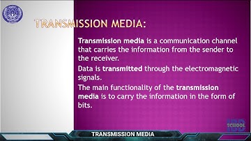 TRANSMISSION MEDIA, COMPUTER EDUCATION, GRADE 8