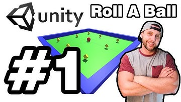 Unity Beginner Basics | Video Game Design 2021/22 | Roll A Ball #1 !
