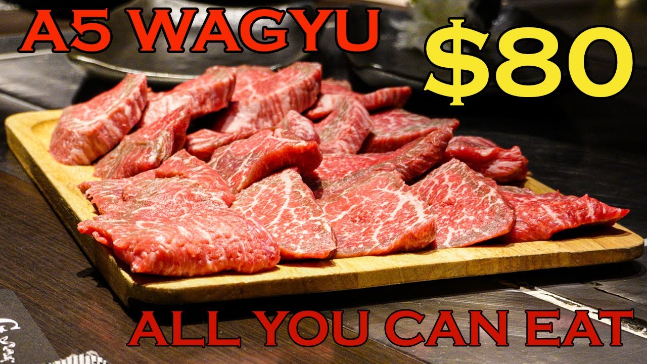 Best All You Can Eat A5 Wagyu Beef in Tokyo, Japan | Ginza Steak 銀座の