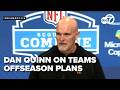 Washington Commanders' HC Dan Quinn on what the team is looking for during 2026 NFL Combine