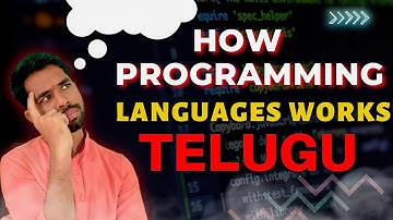 How programming languages works #telugu