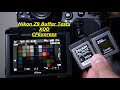 Nikon Z 9 Buffer Tests. XQD/CFe/LosslessRAW/High Efficiency Raw