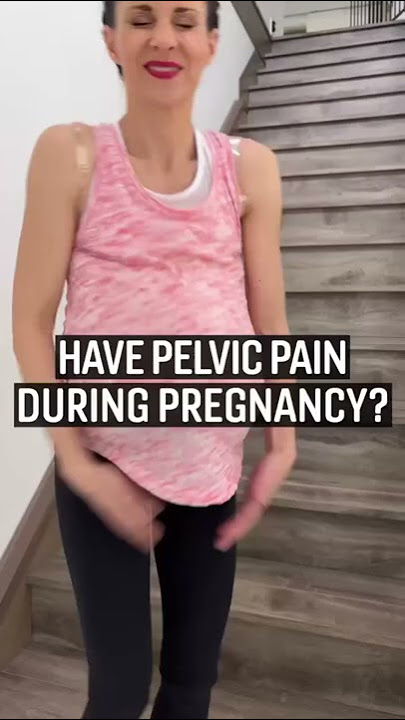 Pregnancy Pelvic Pain? Avoid THIS & Do THIS Instead! #newpregnancyworkoutsweekly #shorts