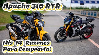 TVS Apache 310 RTR Llega A Colombia! Tecnología Y Opinión