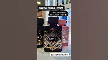 Discover The Badee Al Oud Collection Exclusively At DubaiOudOfficial 