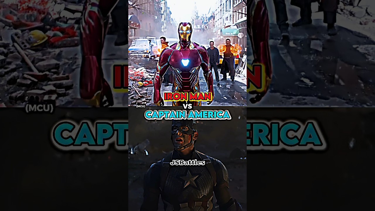 Iron Man vs Captain America (in terms of writing)