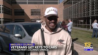 Two Colorado Springs veterans awarded cars in Progressive Insurance 'Keys to Progress' event
