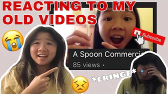 reacting to my old videos…