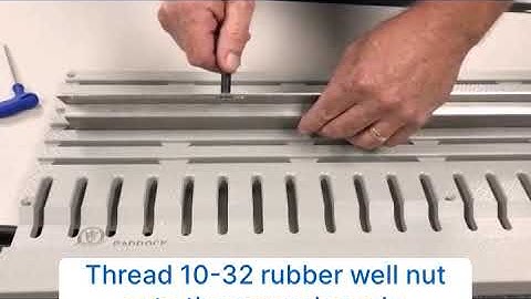 How to Install Colorado Time Systems Touchpad Brackets in a Pool with a Paddock Gutter