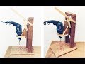 Make A Homemade Drill Press Stand || DIY Homemade Drill Press