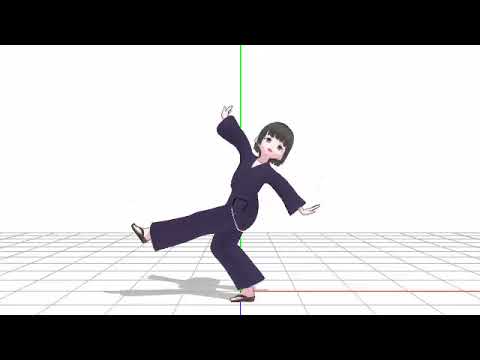 Vroidで作った子を踊らせました　マーシャルマキシマイザー