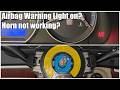 Hyundai Santa Fe 2, Kia Sorento (Airbag Light & Horn not working) Clock Spring Removal / Replacement