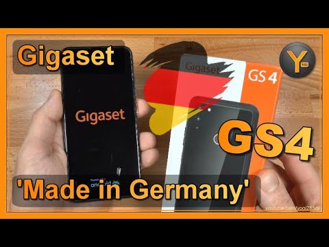 Gigaset GS4 - Android Smartphone Made in Germany!