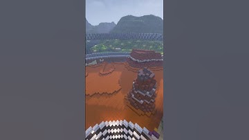 Custom Badlands Biome Timelapse