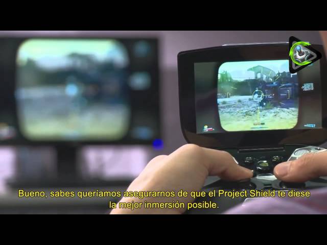 NVIDIA...Projecto SHIELD Borderlands 2 demo.