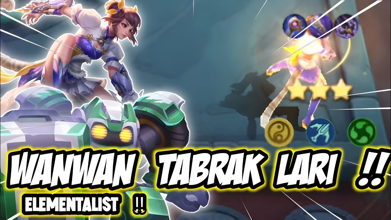 WANWAN ELEMENTALIST‼️COMBO ELEMENTALIST HYPER WANWAN ! MAGIC CHESS MLBB