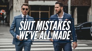7 Suit Mistakes We Made Buying Your First Suit Mens Fashion 2019