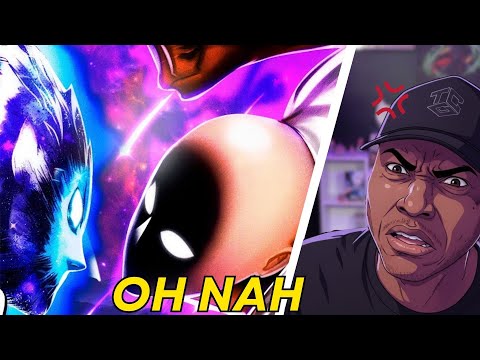 Saitama vs Cosmic Garou REACTION! | Kaito ft. BLXCK - COSMICALLY UNLIMITED (One Punch Man)