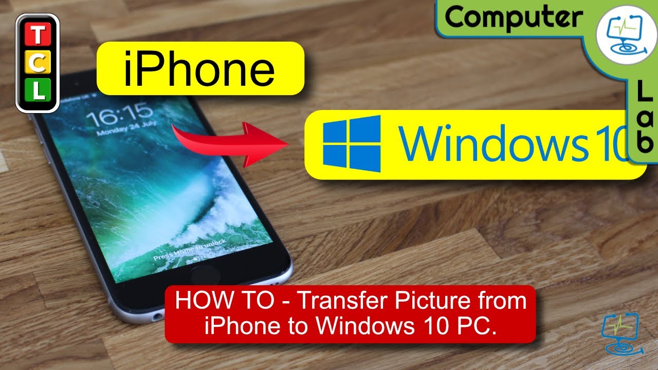 download pictures from iphone to windows 10