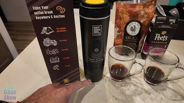 Hoe je geweldige espresso maakt op reis, Draagbare espressomachine