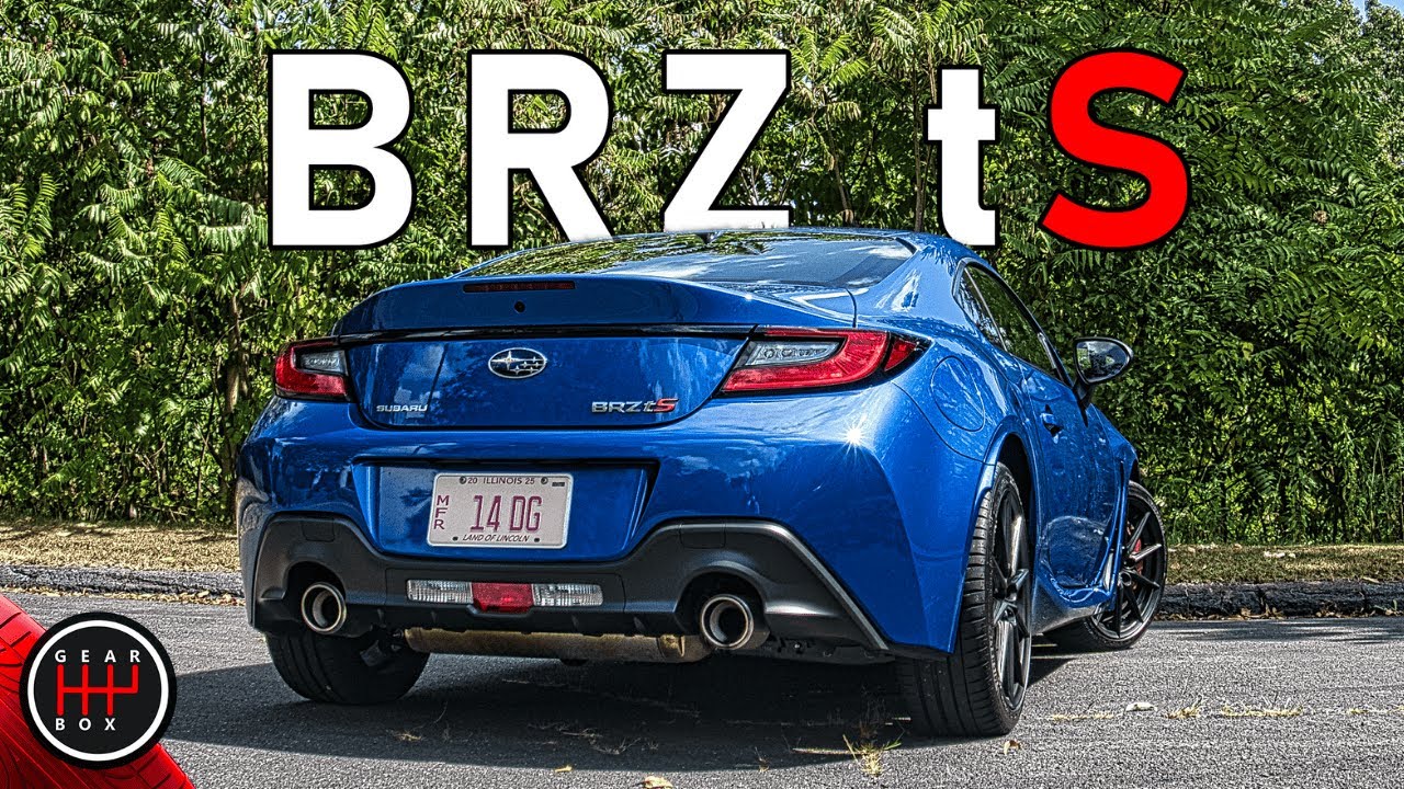 2025 Subaru BRZ tS (6MT) // Not Just a GR86 // Full Review - YouTube