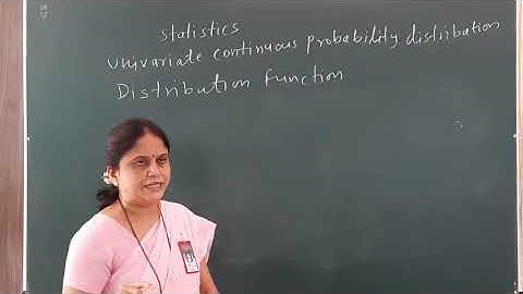 Univariate Continuous Probability distribution S.Y. (III)
