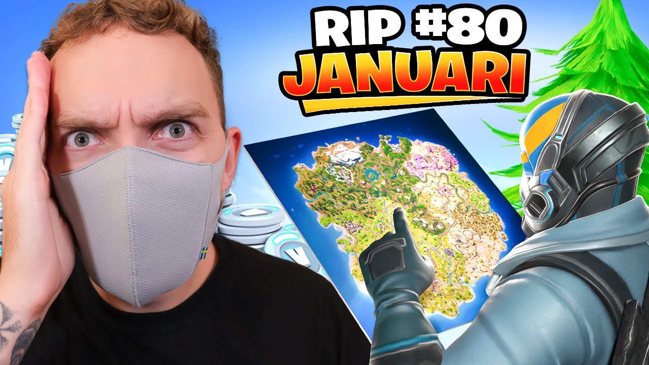 Fortnite Rip Skin KÖPER SKINS För Varje Gång Jag ÖPPNAR MAPPEN i Fortnite *RIP JANUARI ...