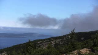 Cloud Bank Rolling Over Hillside (1920x1080, 24fps) Free Creative Commons YouTube Stock Footage