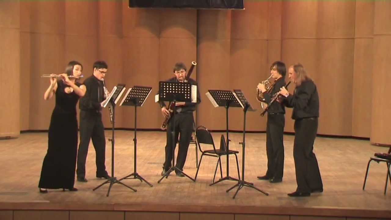 Jean Françaix Wind Quintet №1 YouTube