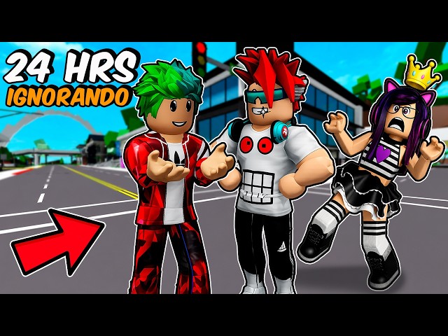 MI FAMILIA ME IGNORA POR 24 HORAS en BROOKHAVEN ROBLOX | Kori