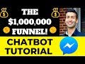 Chatbot Tutorial | Million Dollar Funnel CAUGHT ON CAMERA (ClickFunnels + MANYCHAT FULL Breakdown)