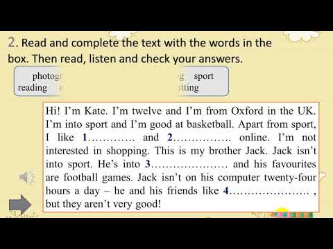 BÀI GIẢNG TIẾNG ANH 6 : Starter Unit : Vocabulary - freetime