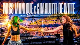Miss Monique x Charlotte de Witte — When Two Queens Collide @ Mysteryland 🌑 | Techno Live Set Mix